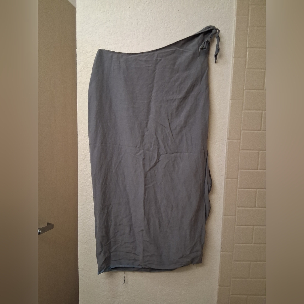 Elegant Gray Women's Skirt